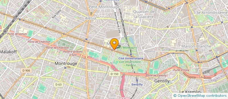 localisation de l'entreprise ATELIER 80  PARIS