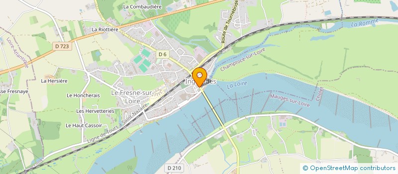 localisation de l'entreprise ATELIER # 808080 à INGRANDES-LE-FRESNE-SUR-LOIRE