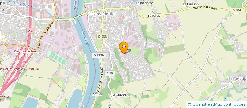 localisation de l'entreprise ATELIER 810H à JASSANS-RIOTTIER
