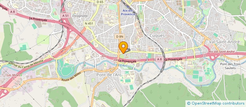localisation de l'entreprise ATELIER 82 à AIX-EN-PROVENCE