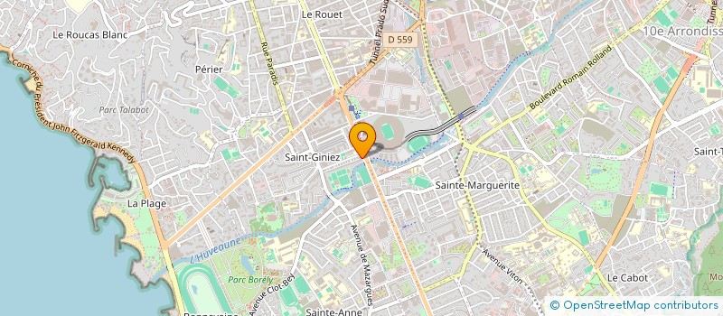 localisation de l'entreprise ATELIER 82  MARSEILLE