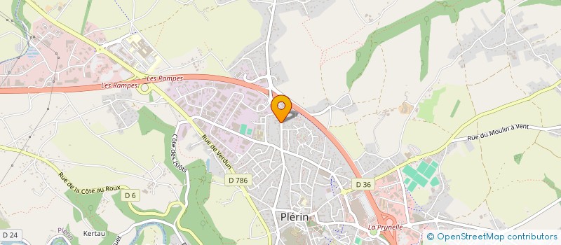 localisation de l'entreprise ATELIER 89 à PLERIN