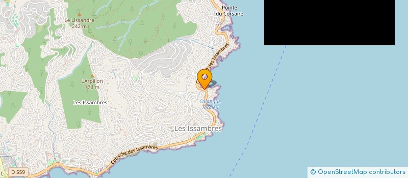 localisation de l'entreprise ATELIER 91.3  ROQUEBRUNE-SUR-ARGENS