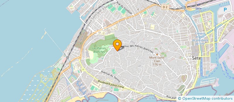 localisation de l'entreprise ATELIER 94  SETE