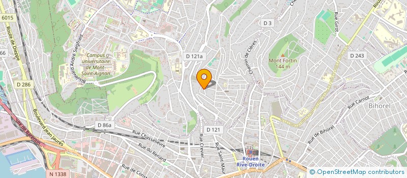 localisation de l'entreprise ATELIER A.P.I à ROUEN