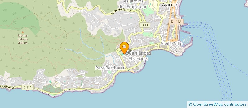 localisation de l'entreprise ATELIER A PAGLIA  AJACCIO