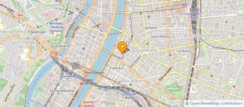 localisation de l'entreprise ATELIER A-TRAITS  LYON