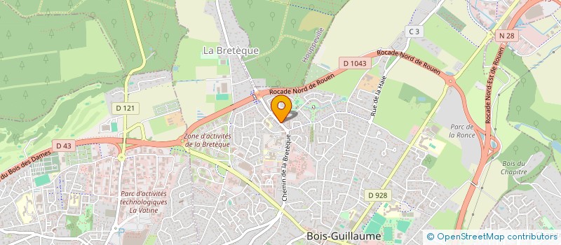 localisation de l'entreprise ATELIER-ACBP à BOIS-GUILLAUME