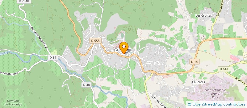 localisation de l'entreprise ATELIER ADP à GRIMAUD