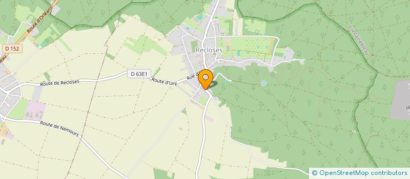 localisation de l'entreprise ATELIER AFFLEUR DE BOIS  RECLOSES