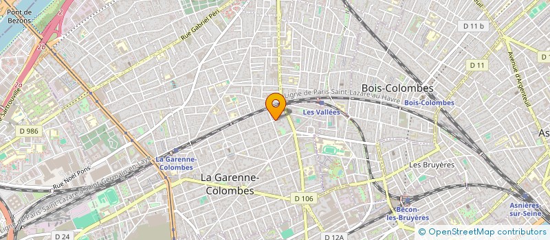 localisation de l'entreprise ATELIER AIM à LA GARENNE COLOMBES