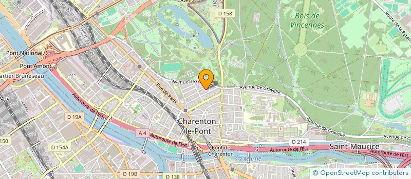 localisation de l'entreprise ATELIER AIR à CHARENTON-LE-PONT