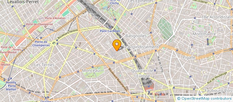 localisation de l'entreprise ATELIER ALBA  PARIS