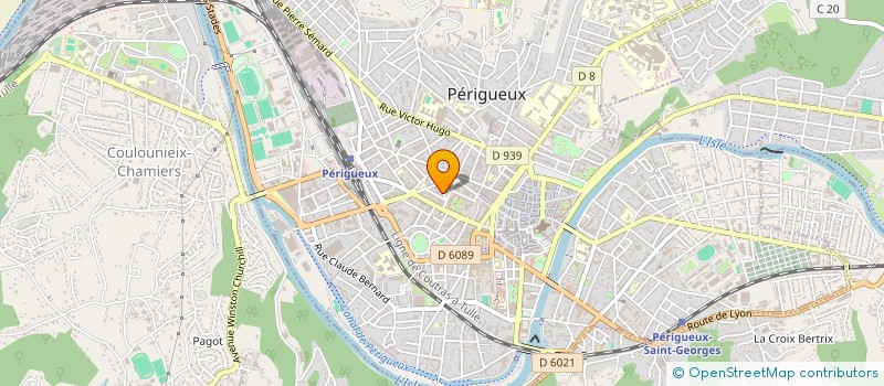 localisation de l'entreprise ATELIER ANDRON à PERIGUEUX