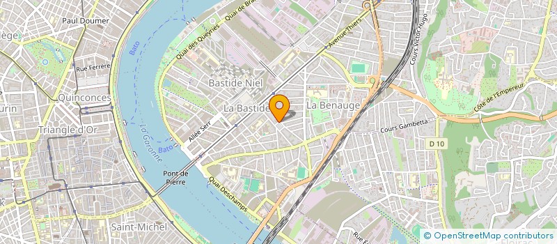 localisation de l'entreprise ATELIER ANIMISTE à BORDEAUX