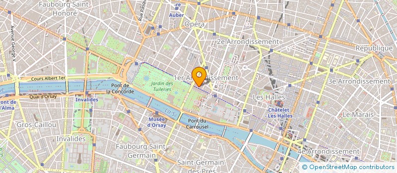 localisation de l'entreprise ATELIER ANNALISA à PARIS