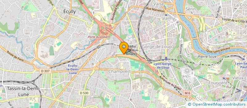 localisation de l'entreprise ATELIER ANNE GARDONI  LYON