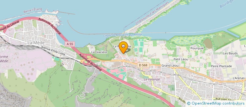 localisation de l'entreprise ATELIER ANTIK CHATEAUNEUF-LES-MARTIGUES  CHATEAUNEUF-LES-MARTIGUES