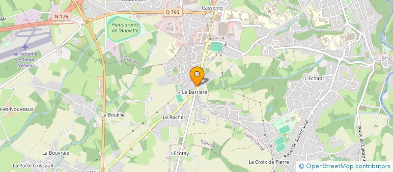 localisation de l'entreprise ATELIER APRIME à QUEVERT