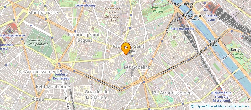 localisation de l'entreprise ATELIER ARAGO ARCHITECTES  PARIS