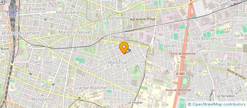 localisation de l'entreprise ATELIER ARCHIFORM à LYON