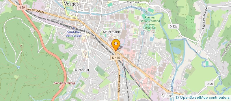 localisation de l'entreprise ATELIER ARCHIPEL  NANCY