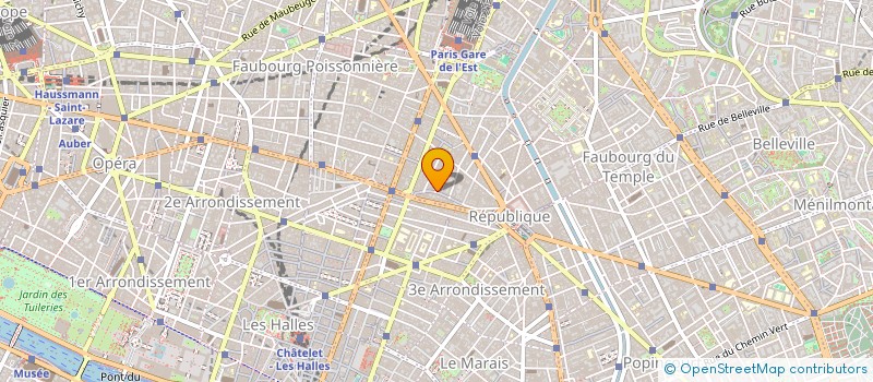 localisation de l'entreprise ATELIER ARCHITECT CITE RIVERIN  PARIS