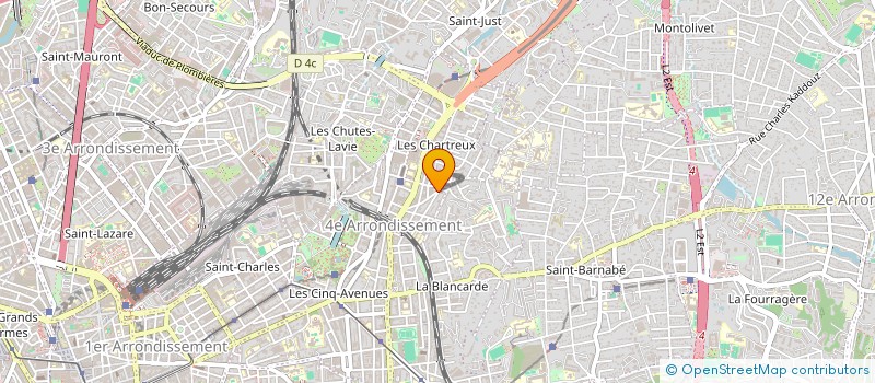 localisation de l'entreprise ATELIER ARCHITECTURE DESIGN 5.5 à MARSEILLE