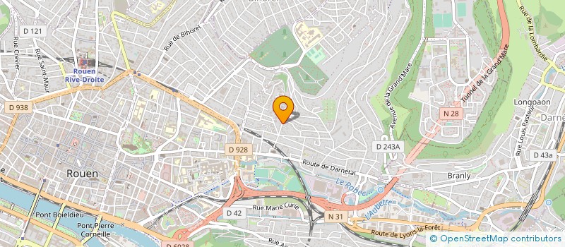 localisation de l'entreprise ATELIER ART DECO ROUEN  ROUEN