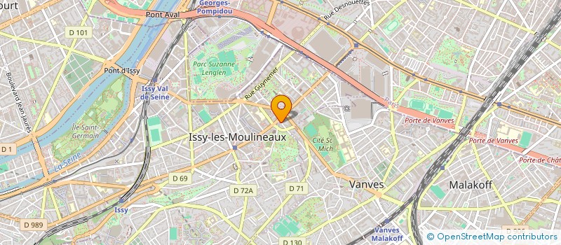 localisation de l'entreprise ATELIER ART ET PARTAGE à ISSY-LES-MOULINEAUX