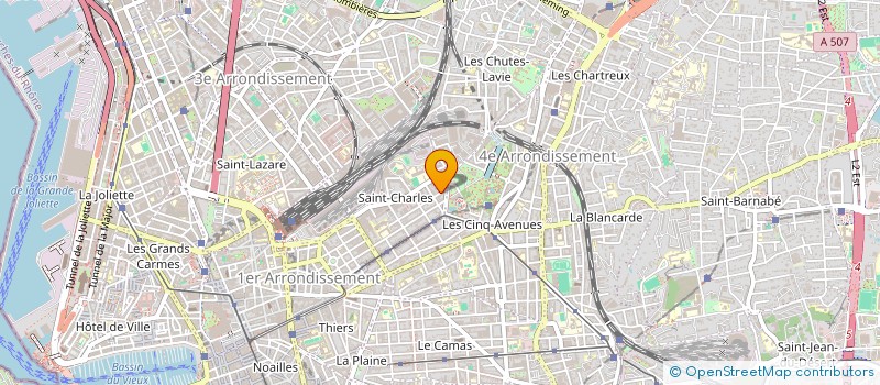 localisation de l'entreprise ATELIER ARTEMIS à MARSEILLE