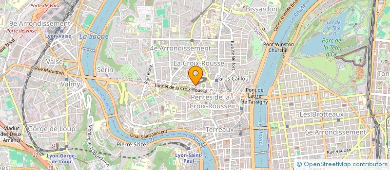 localisation de l'entreprise ATELIER ARTHUR VALLERAULT à LYON