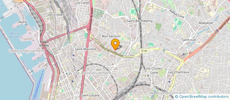 localisation de l'entreprise ATELIER ARTISTIQUE AMBULANT à MARSEILLE