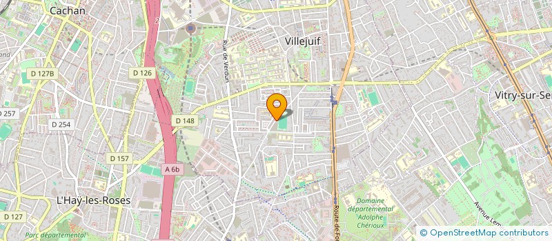 localisation de l'entreprise ATELIER ARTISTIQUE TRYPTIK à VILLEJUIF