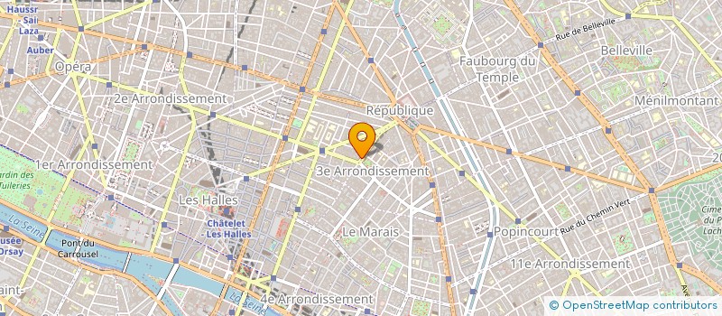 localisation de l'entreprise ATELIER ASAP à PARIS