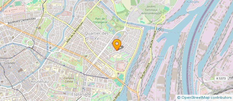 localisation de l'entreprise ATELIER ASHE à STRASBOURG