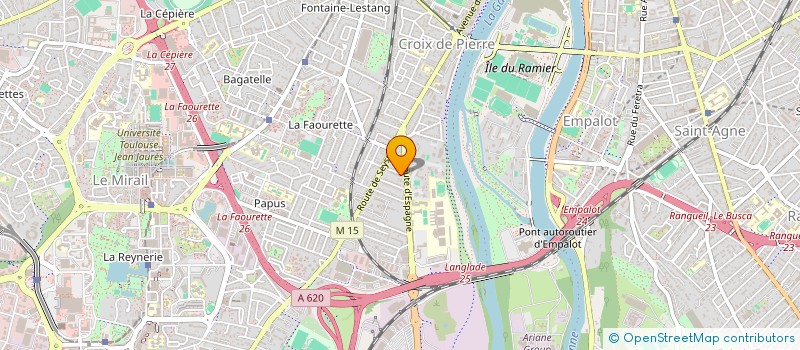 localisation de l'entreprise ATELIER ASSISTANCE ET MAITRISE EN BATIMENT à TOULOUSE