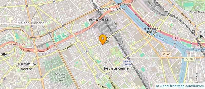 localisation de l'entreprise ATELIER ASSISTANCE MOTO à IVRY-SUR-SEINE