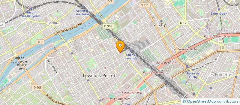 localisation de l'entreprise ATELIER ASSISTANCE TECHNIQUE ELECTRONIQUE à LEVALLOIS-PERRET