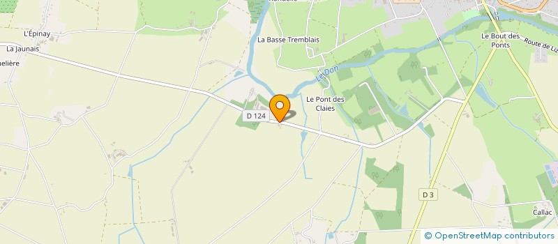localisation de l'entreprise ATELIER AU CHAMP à GUEMENE-PENFAO