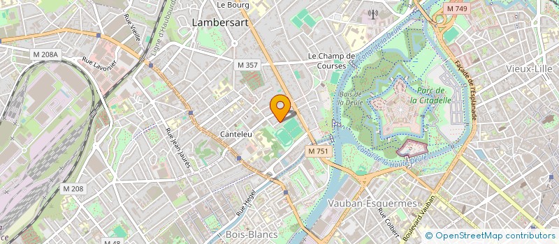 localisation de l'entreprise ATELIER AULA à LAMBERSART