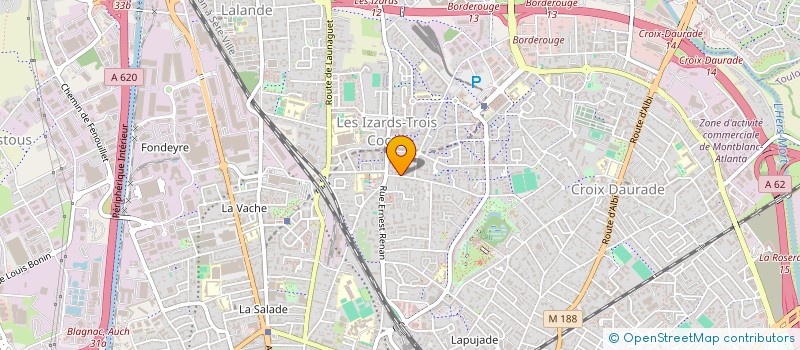 localisation de l'entreprise ATELIER AUTONOME D'ENQUETE ET DE FORMATION POPULAIRES AAEFP à TOULOUSE