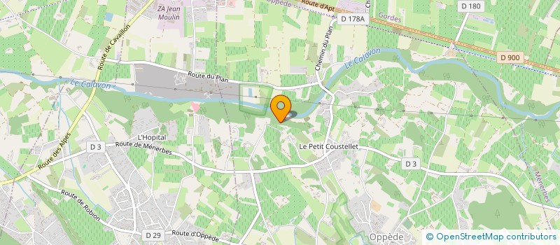 localisation de l'entreprise ATELIER AUZOU  OPPEDE