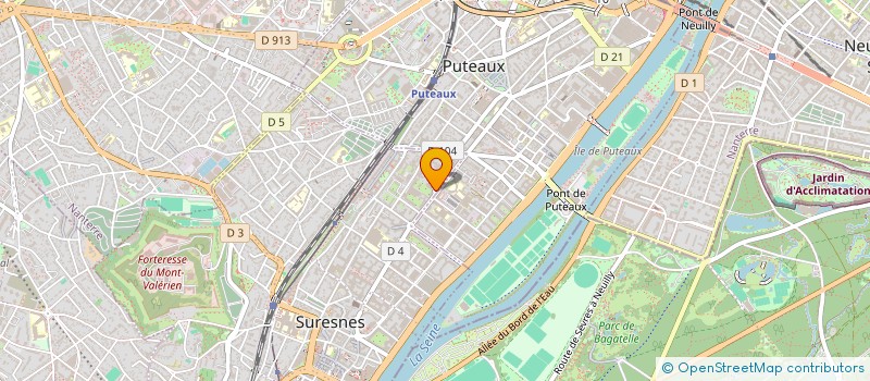 localisation de l'entreprise ATELIER AVENET à SURESNES