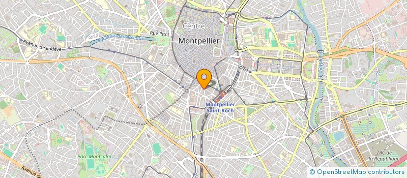 localisation de l'entreprise ATELIER AX-6 à MONTPELLIER