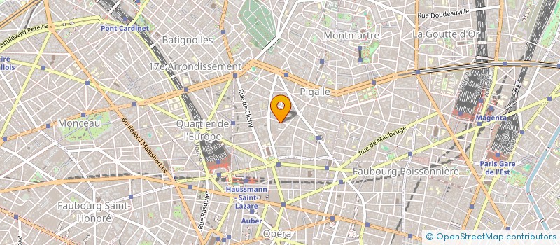 localisation de l'entreprise ATELIER B 612  PARIS