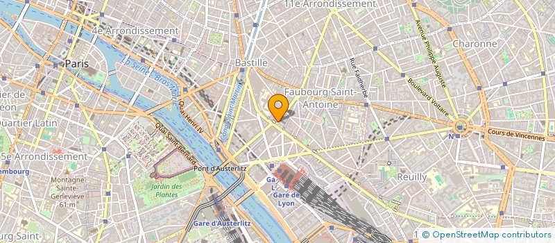 localisation de l'entreprise ATELIER B & C  PARIS