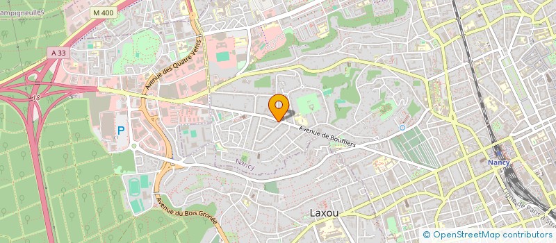 localisation de l'entreprise ATELIER B COIFFEUR CREATEUR  NANCY