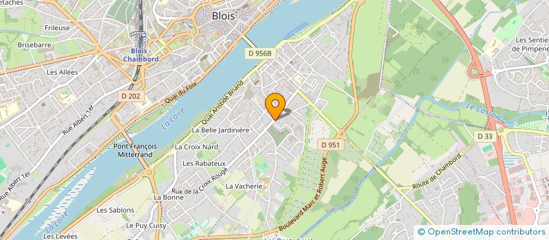 localisation de l'entreprise ATELIER B41 à BLOIS