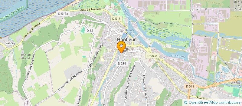 localisation de l'entreprise ATELIER BALADD à HONFLEUR